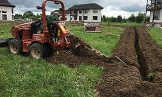 Копка траншей для водопровода в Дальнегорске: цена за метр от 944 руб.