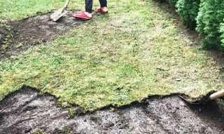 Снятие дерна старого газона в Дальнегорске – от 525 руб. | 2Землекопа-Дль